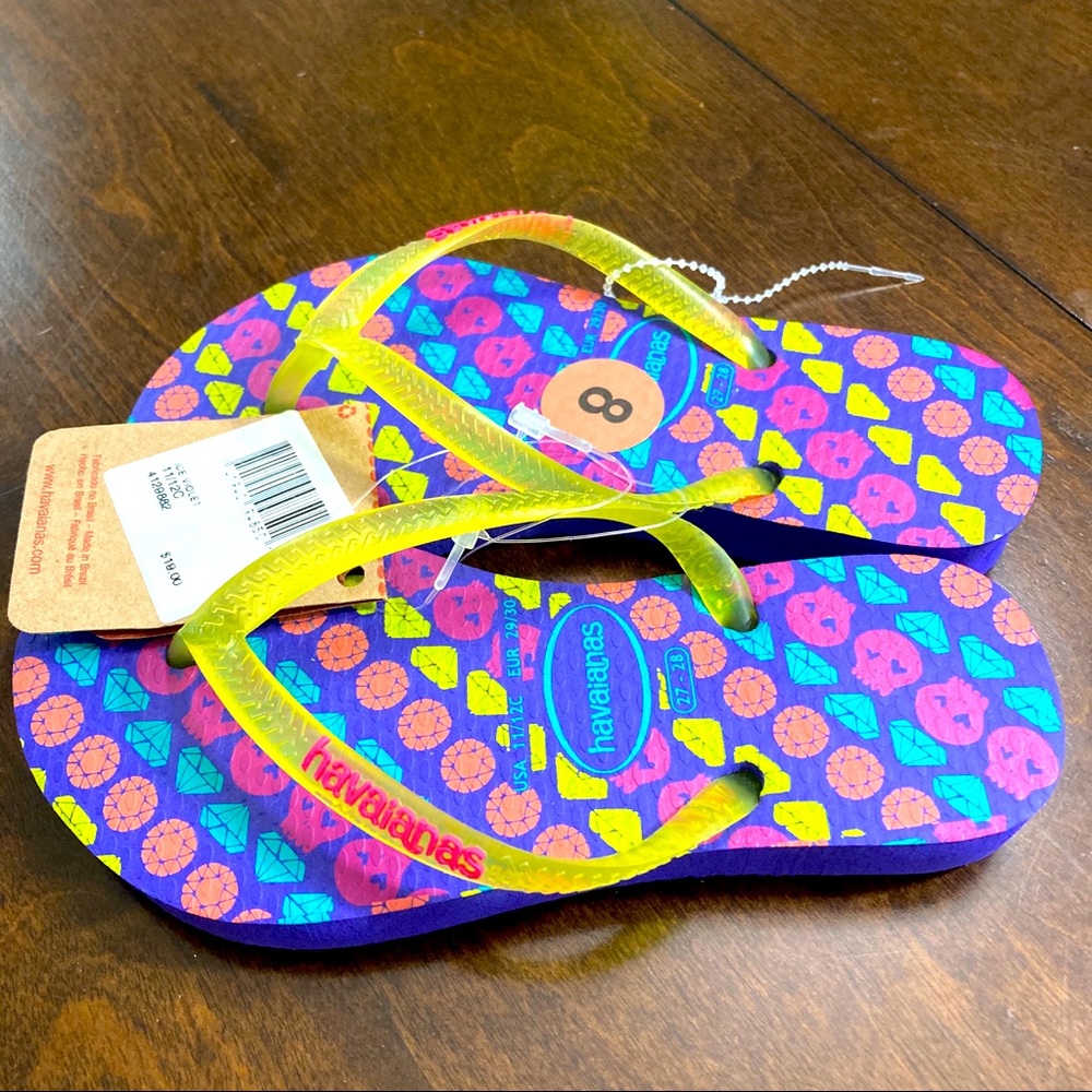 Havaiianas size 8 toddler BNWT!